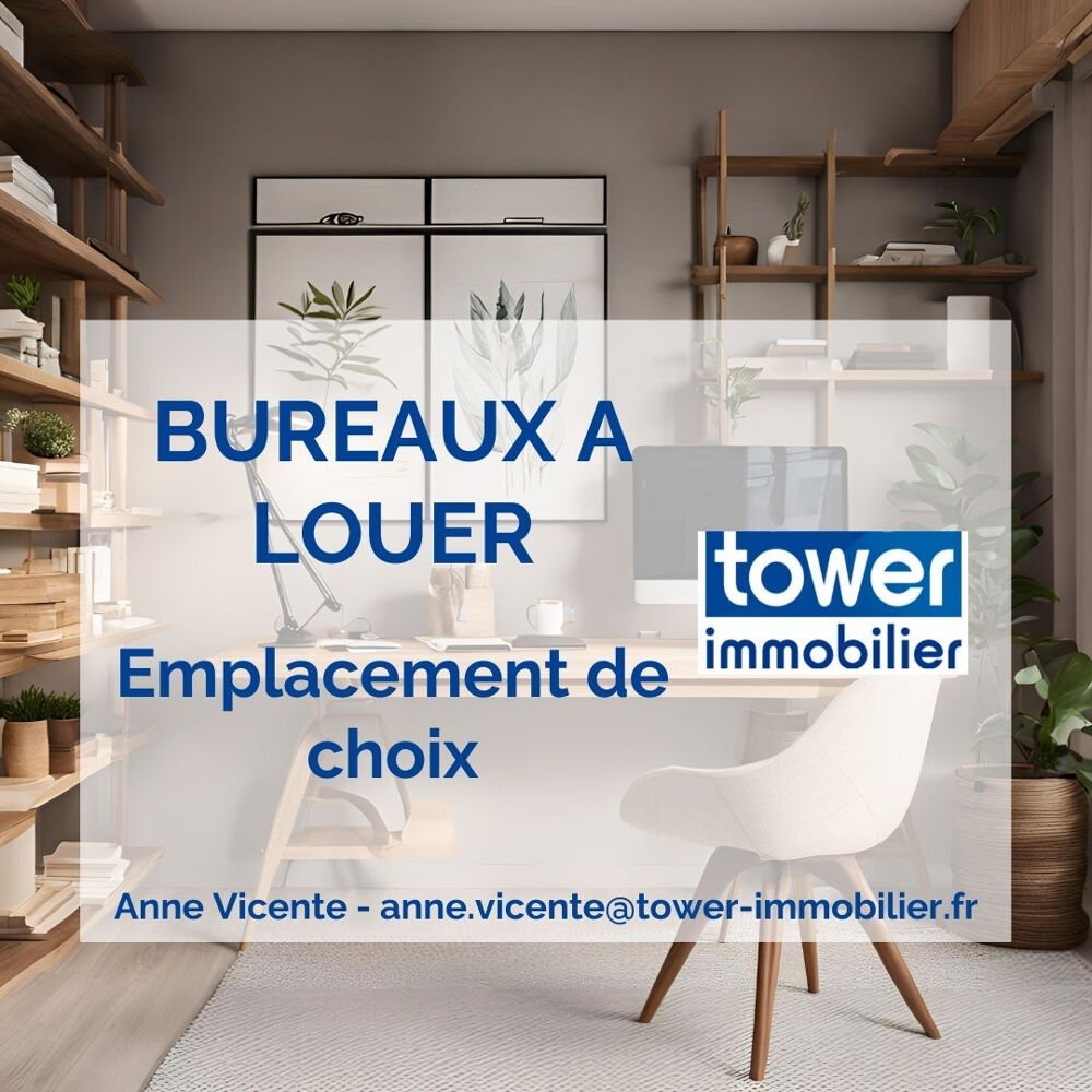   A LOUER immeuble de bureaux de 990 m2 DIVISIBLE avec grande vitrine 