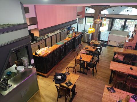 Fond de commerce : restaurant crêperie Bar Licence 4 90000 12200 Villefranche de rouergue