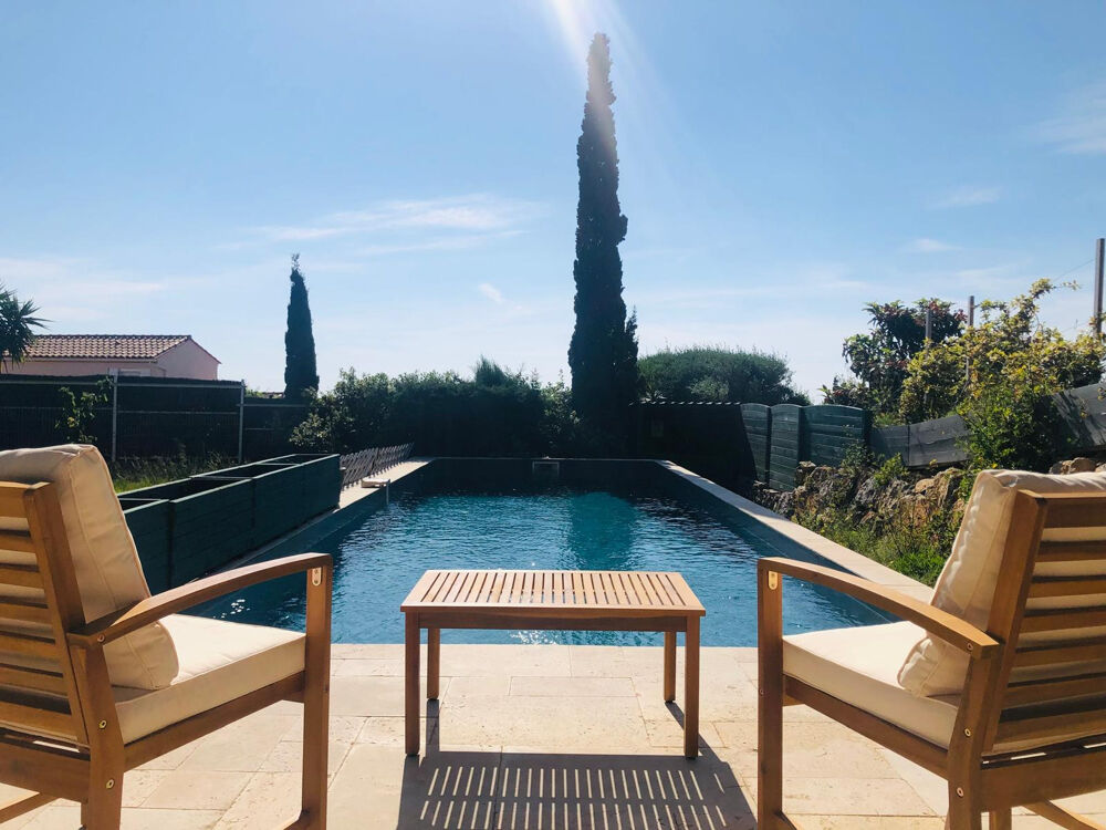Vente Maison Villa 3 suites parentales avec piscine et vue mer et étang à Fitou Fitou
