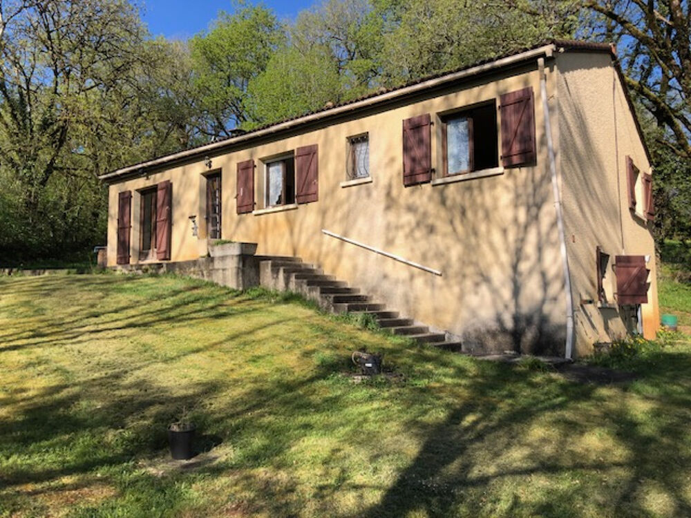 Vente Maison Maison 6 pièces avec 3 chambres  plus bureau 12260 VILLENEUVE Villeneuve
