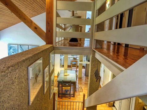   MAISON D ARCHITECTE 130m2 AU COEUR DE 4000M2 DE NATURE 3 MN DE PRAYSSAC Maison - 5 pi�ce(s) - 130 m�