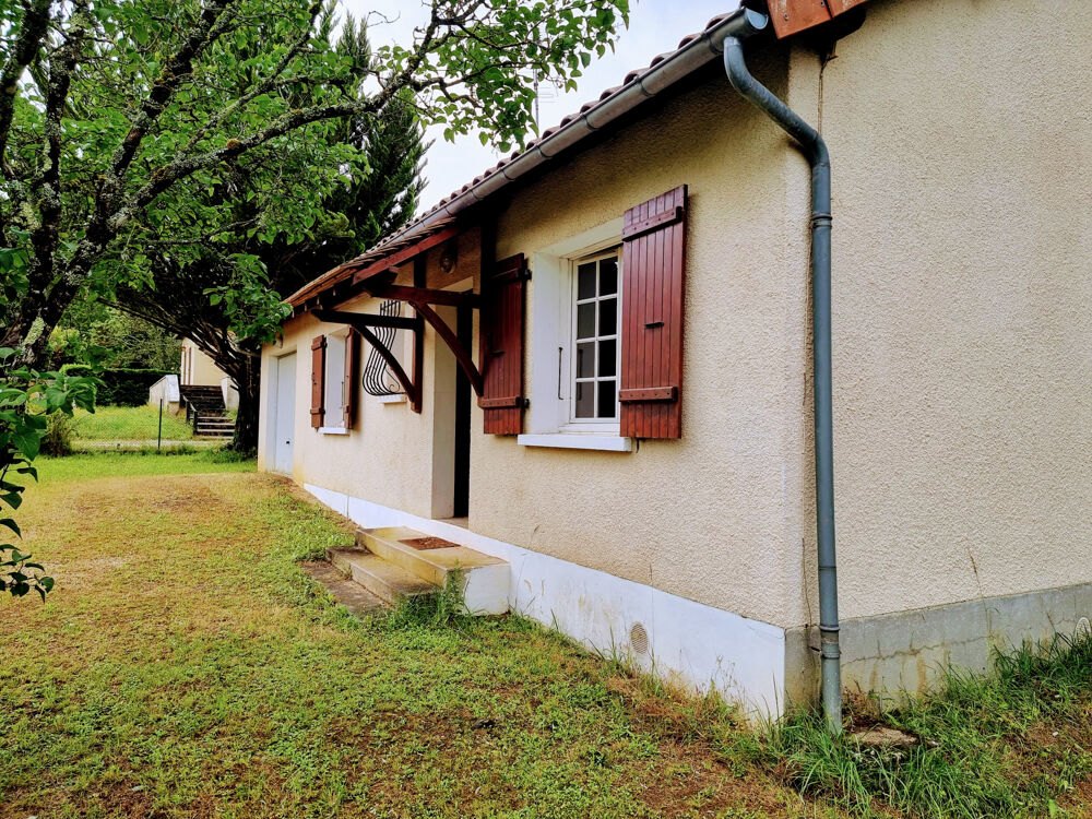 Vente Maison VILLA  de 80 m2 - 2 Chambres avec garage accolé. Terrain de 1080 m2 Cherveix cubas