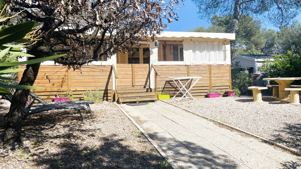 Vente Maison Mobilhome 3 chambres dans parc de loisirs 5 étoiles Puget sur argens