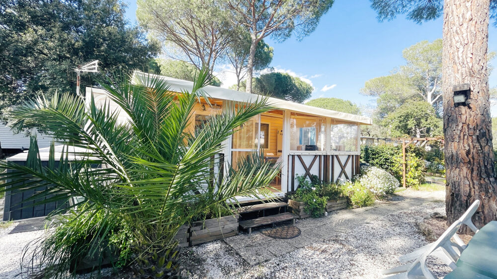 Mobilhome dans parc de loisirs 5 étoiles