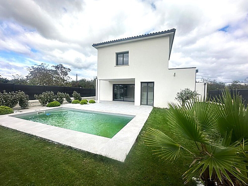 PLAISANCE DU TOUCH MAISON CONTEMPORAINE 122 m2 AVEC GARAGE ET PISCINE