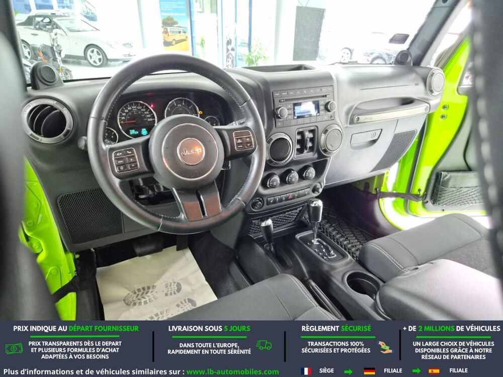 Wrangler 2.8 CRD 200 - BVA 5 Portes 2012 occasion 31850 Beaupuy