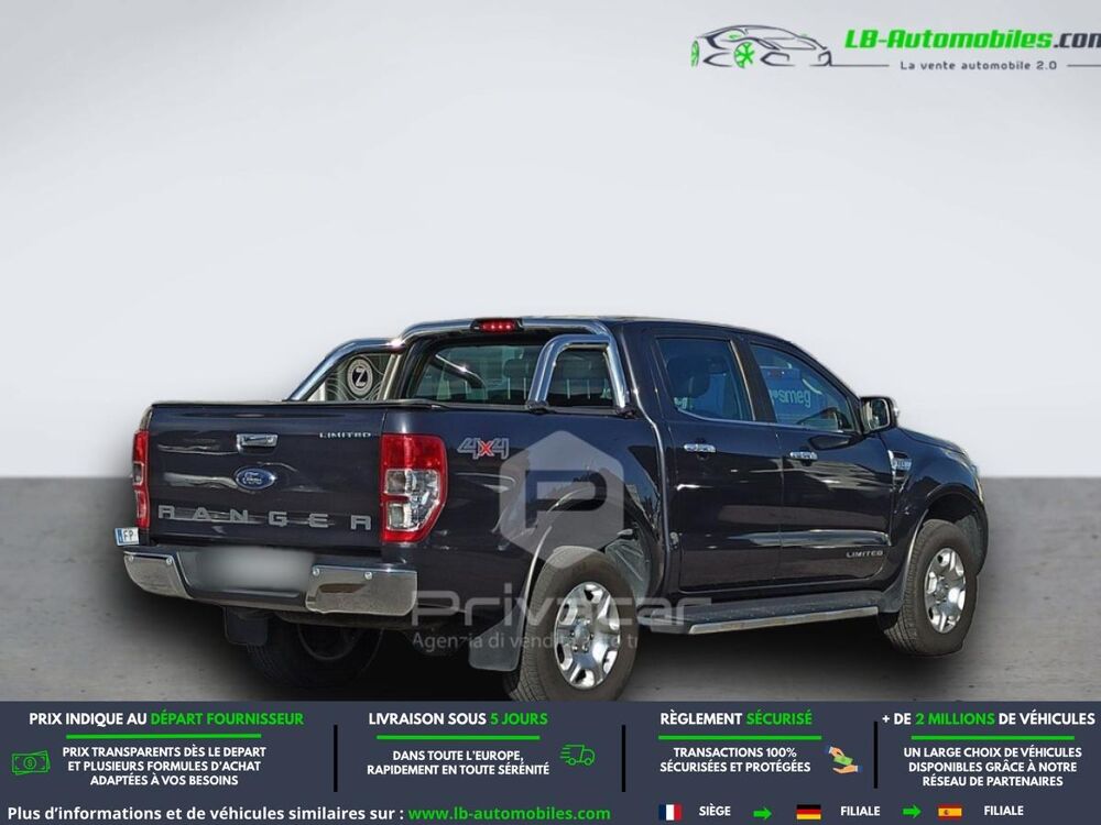 Ranger 2.2 TDCi 160 BVA DOUBLE CABINE 2018 occasion 31850 Beaupuy