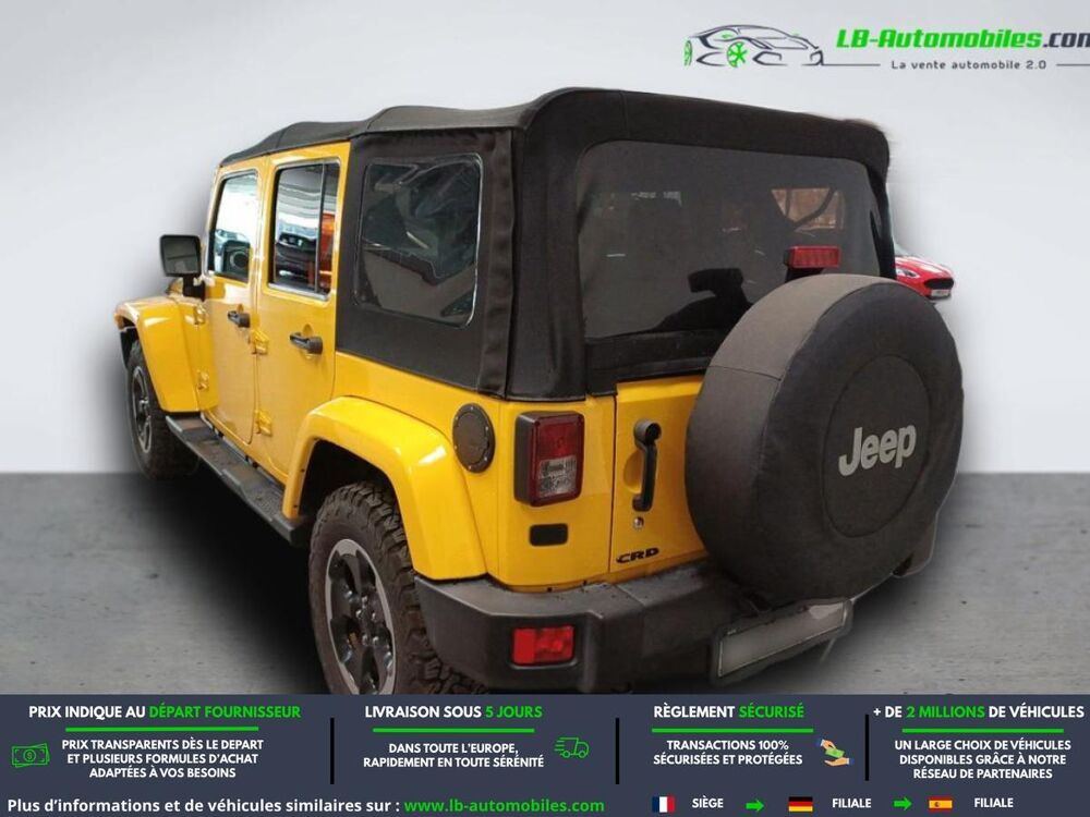 Wrangler 2.8 CRD 200 - BVA 5 Portes 2015 occasion 31850 Beaupuy