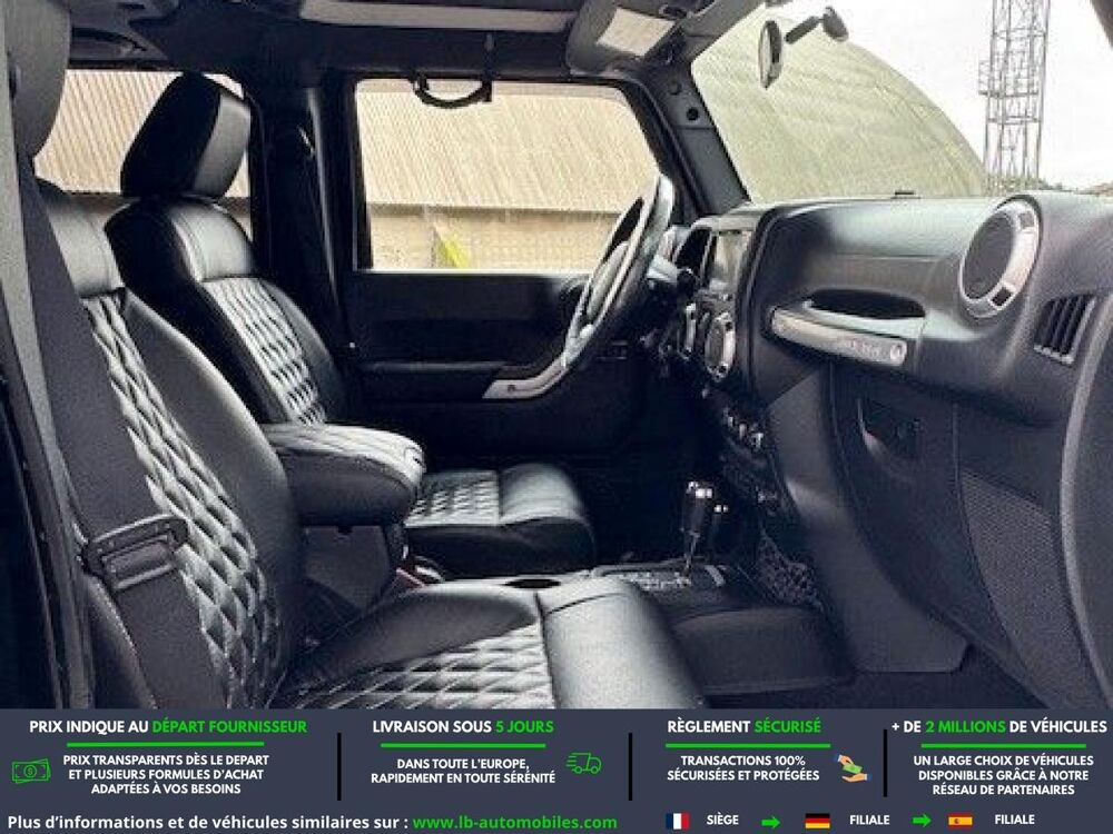 Wrangler 2.8 CRD 200 - BVA 5 Portes 2012 occasion 31850 Beaupuy