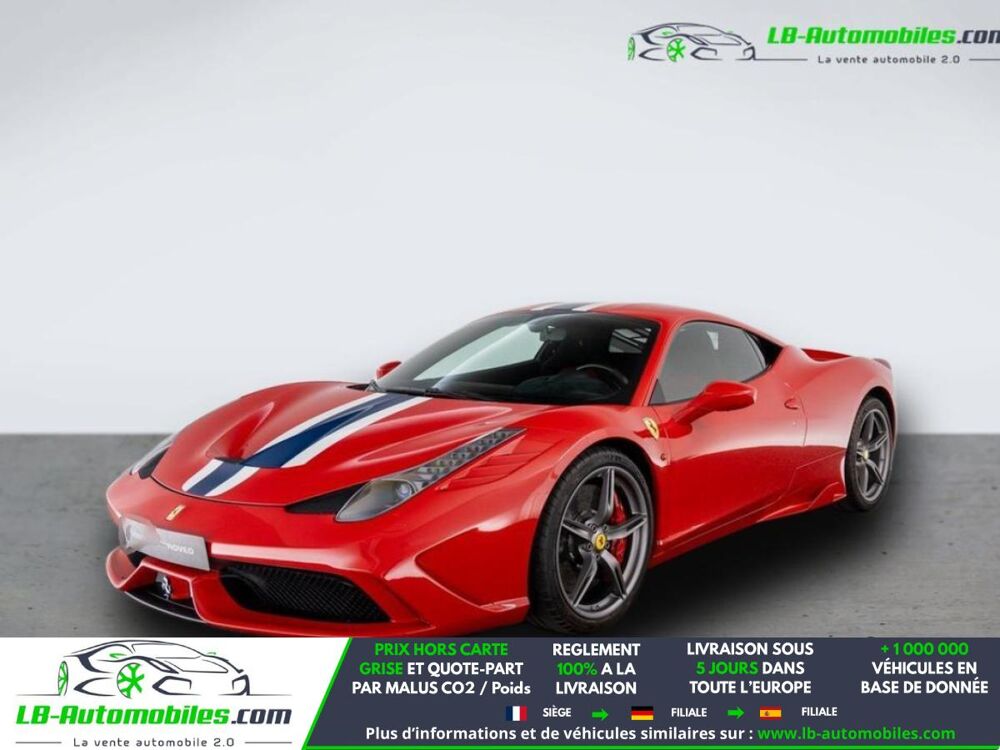 458 4.5 V8 605ch 2014 occasion 31850 Beaupuy