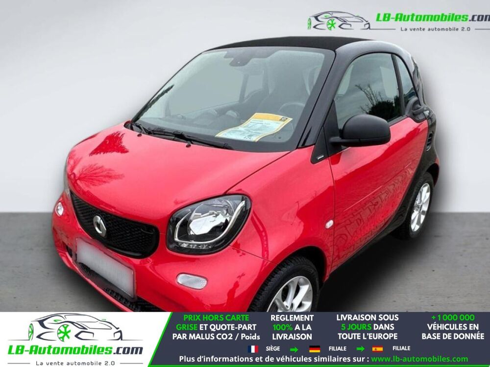 ForTwo 1.0 71 ch BVA 2017 occasion 31850 Beaupuy
