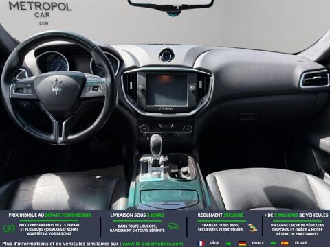 Ghibli 3.0 V6 410 S Q4 2016 occasion 31850 Beaupuy