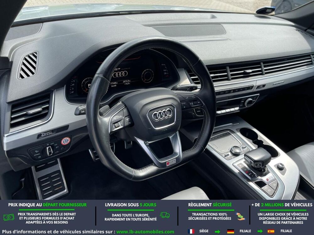SQ7 V8 4.0 TDI 435 BVA Quattro 5pl 2017 occasion 31850 Beaupuy