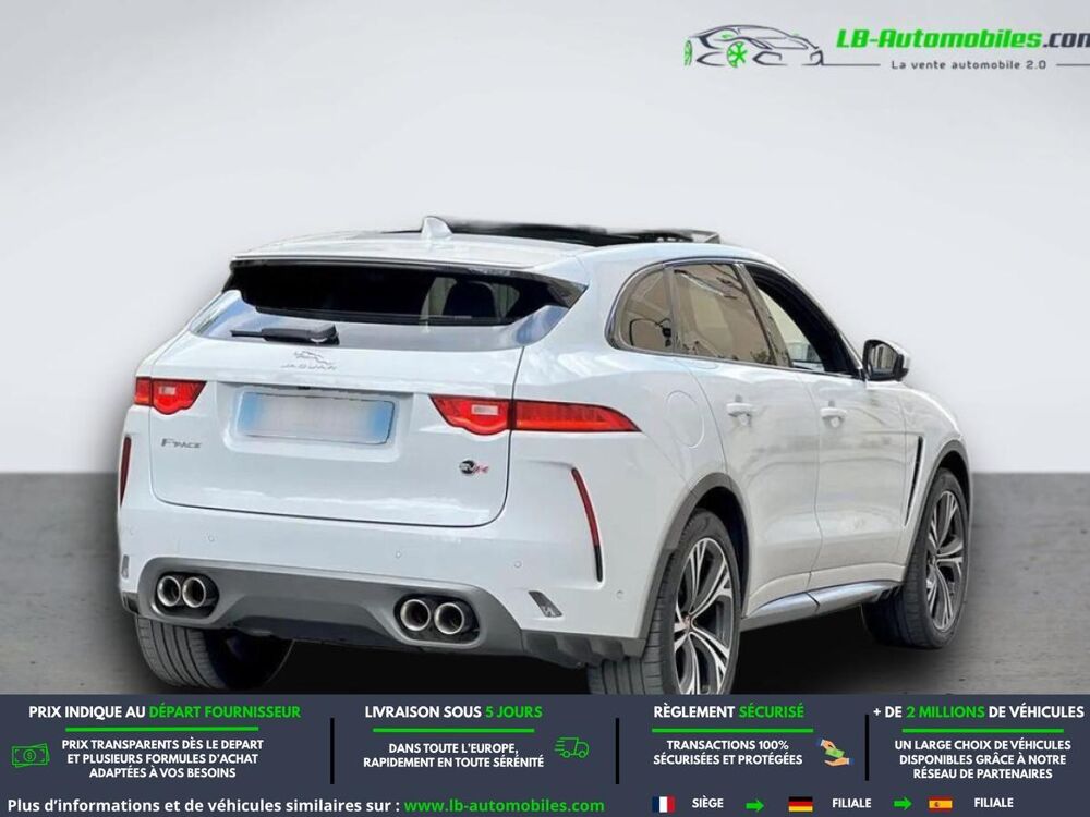 F-PACE V8 - 550 ch AWD BVA 2019 occasion 31850 Beaupuy