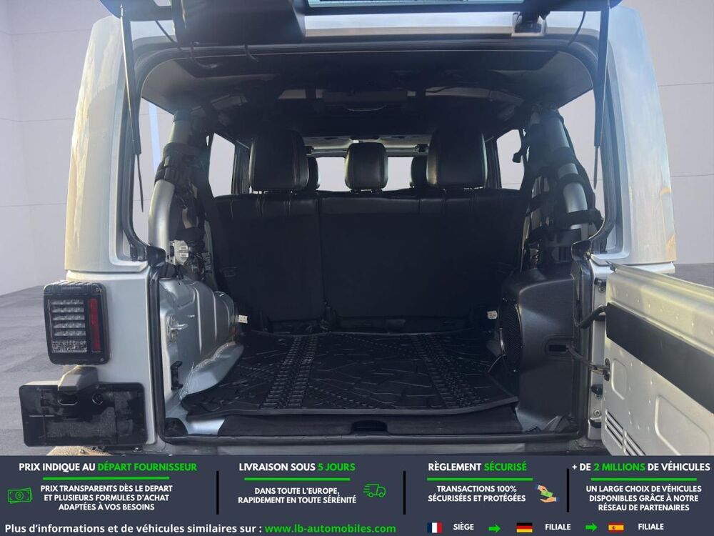 Wrangler 2.8 CRD 200 - BVA 5 Portes 2012 occasion 31850 Beaupuy