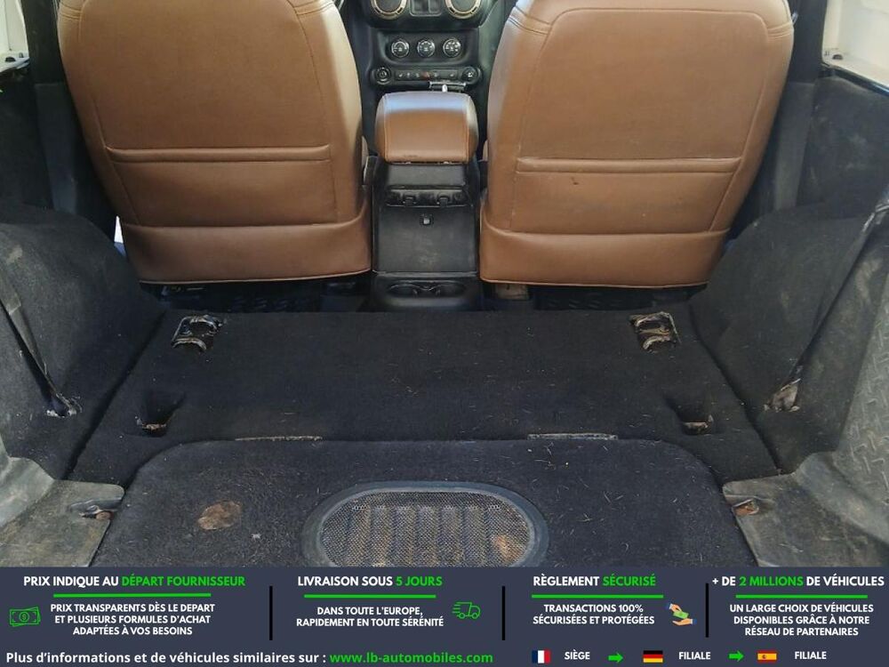 Wrangler 2.8 CRD 200 - BVA 3 Portes 2016 occasion 31850 Beaupuy