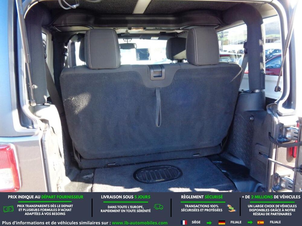 Wrangler 2.8 CRD 200 - BVA 3 Portes 2018 occasion 31850 Beaupuy