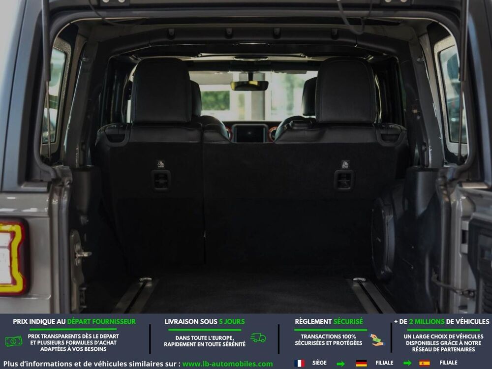 Wrangler Unlimited 2.0 l T 272 ch 4x4 BVA 2019 occasion 31850 Beaupuy