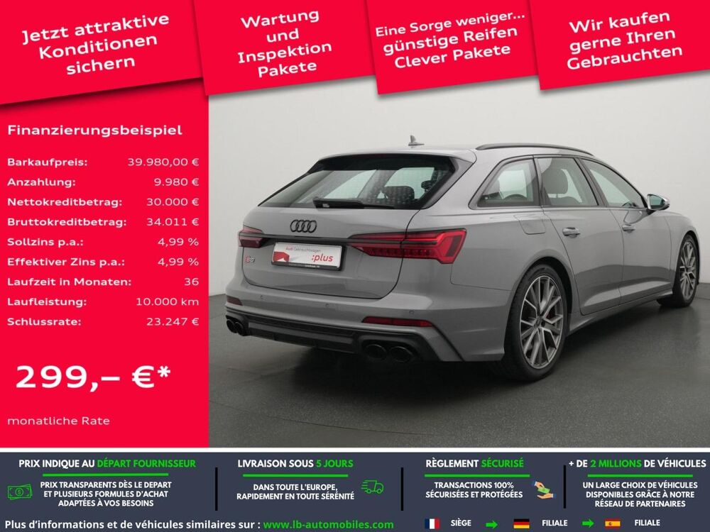 S6 56 TDI 349 ch Quattro BVA 2020 occasion 31850 Beaupuy