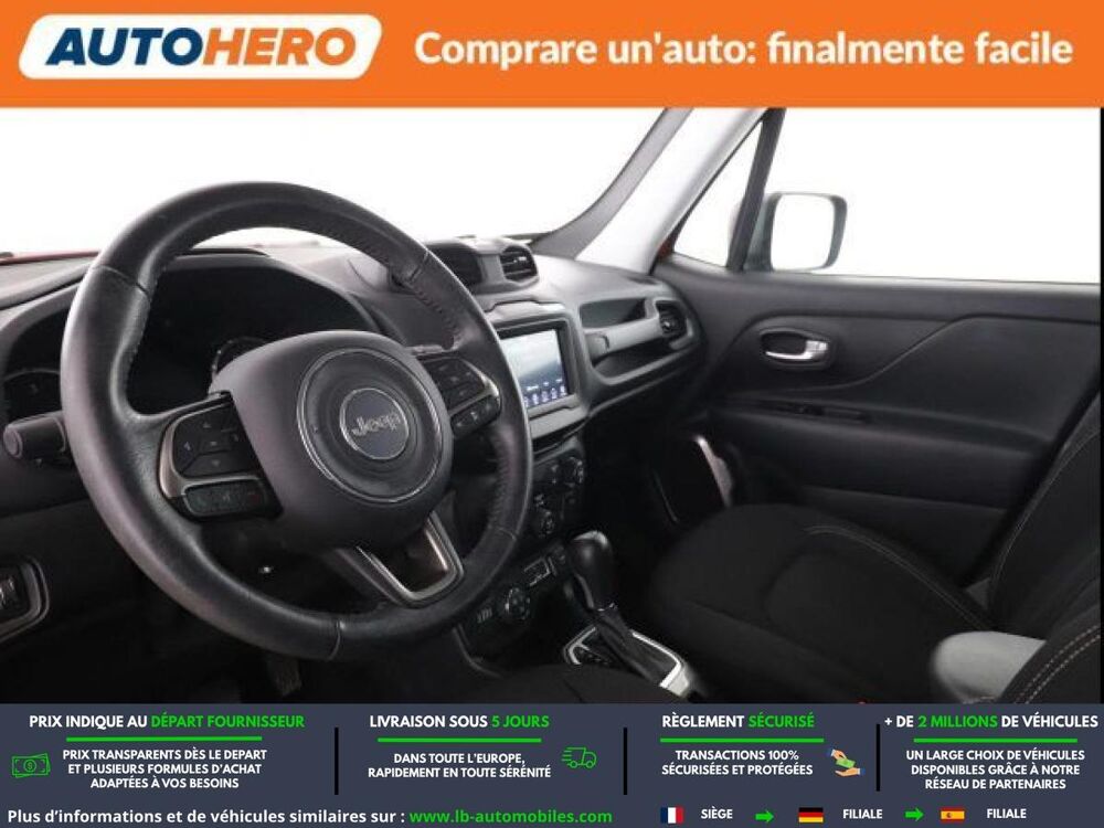 Renegade 2.0 Multijet 140 ch 4x4 BVA 2020 occasion 31850 Beaupuy