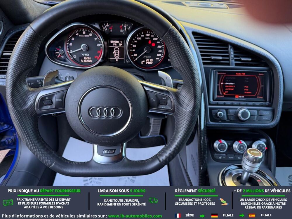 R8 V10 5.2 FSI 525 Quattro BVA 2010 occasion 31850 Beaupuy