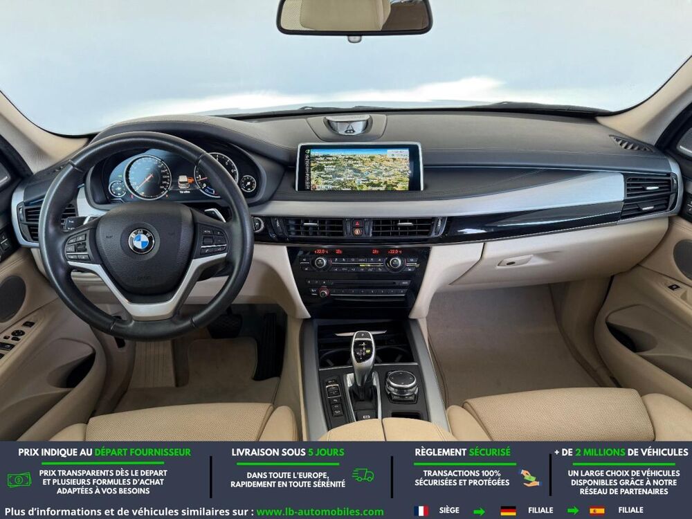 X5 xDrive50i NightVi 7Stz HUD DAPlus B&O Leder 2016 occasion 31850 Beaupuy