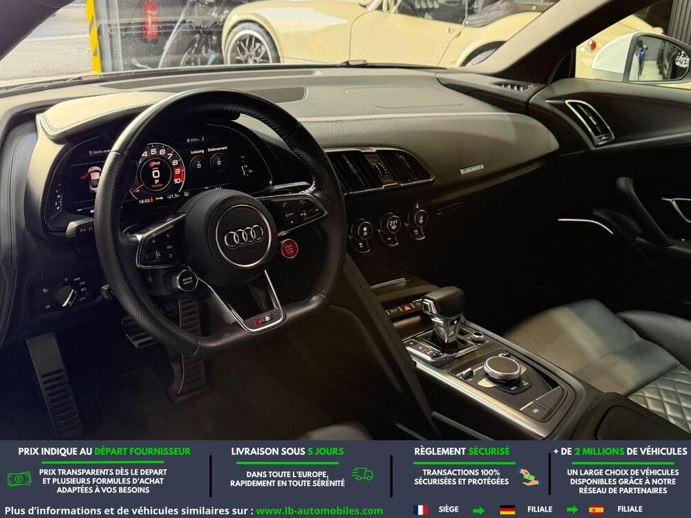 R8 V10 5.2 FSI 540 BVA Quattro 2018 occasion 31850 Beaupuy