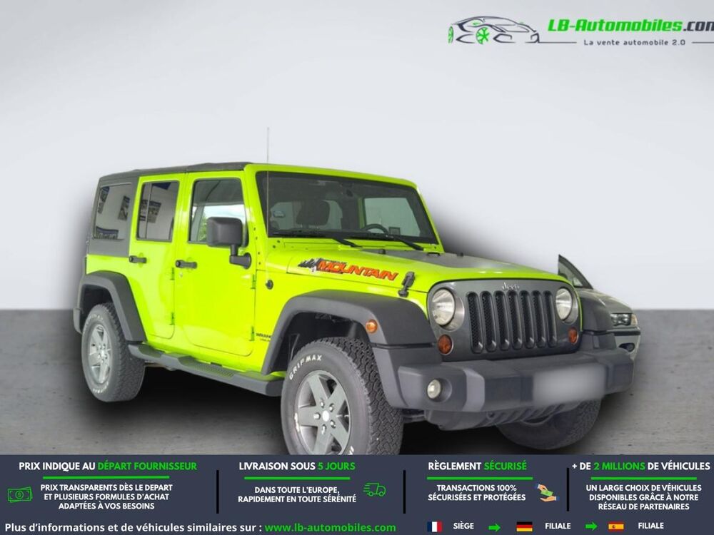 Wrangler 2.8 CRD 200 - BVA 5 Portes 2012 occasion 31850 Beaupuy