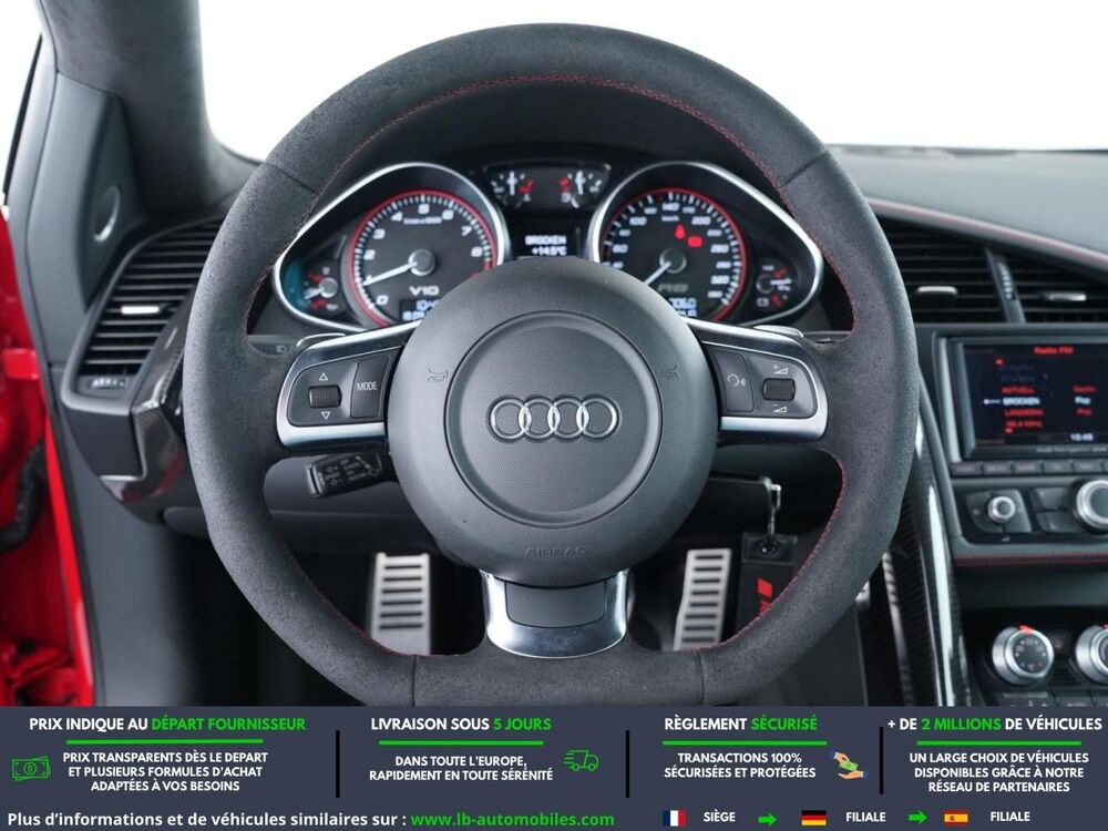 R8 V10 5.2 FSI 525 Quattro BVA 2010 occasion 31850 Beaupuy
