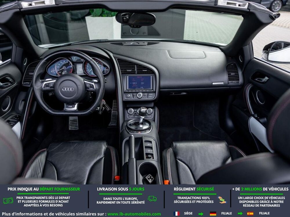 R8 V10 5.2 FSI 525 Quattro BVA 2012 occasion 31850 Beaupuy