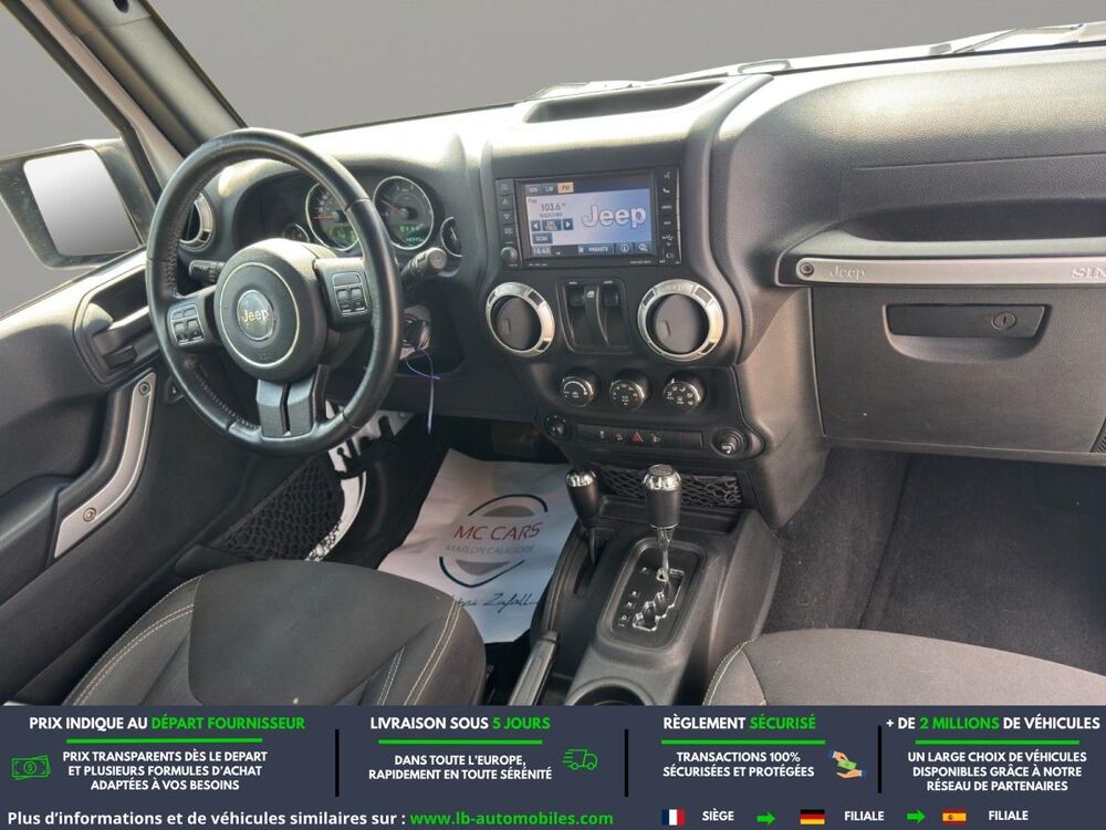 Wrangler 2.8 CRD 200 - BVA 3 Portes 2018 occasion 31850 Beaupuy