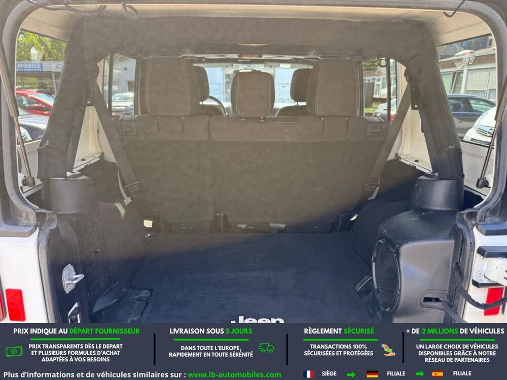 Wrangler 2.8 CRD 200 - BVA 5 Portes 2014 occasion 31850 Beaupuy