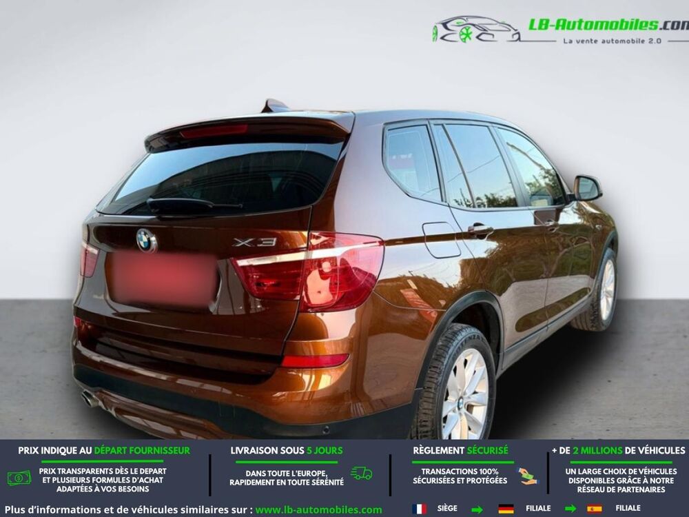 X3 xDrive20d 190ch BVA 2017 occasion 31850 Beaupuy