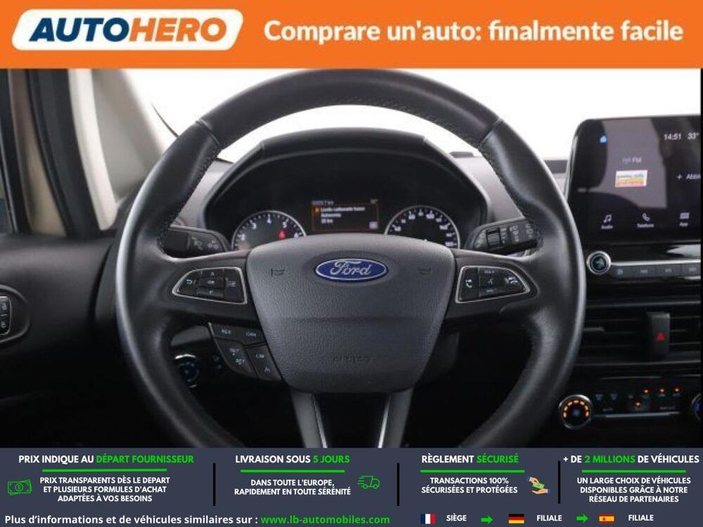 Ecosport 1.0 EcoBoost 125ch BVA 2019 occasion 31850 Beaupuy