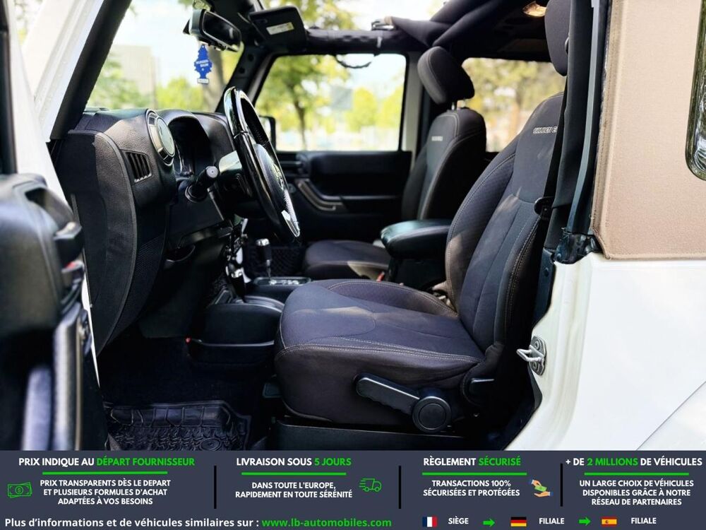 Wrangler 2.8 CRD 200 - BVA 3 Portes 2018 occasion 31850 Beaupuy