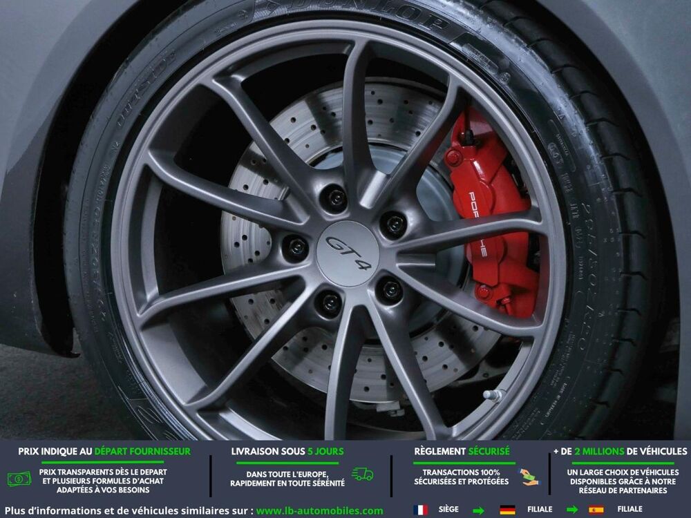 Cayman GTS 2.5i 365 ch 2016 occasion 31850 Beaupuy