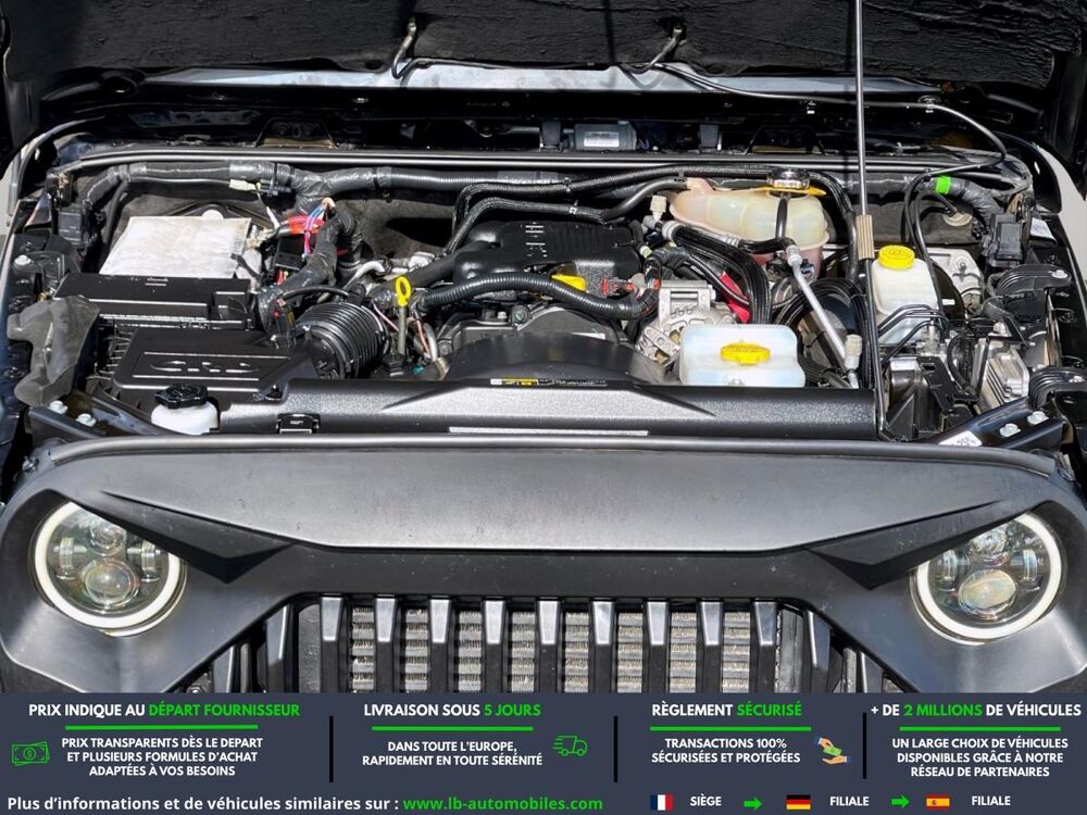 Wrangler 2.8 CRD 200 - BVA 5 Portes 2018 occasion 31850 Beaupuy