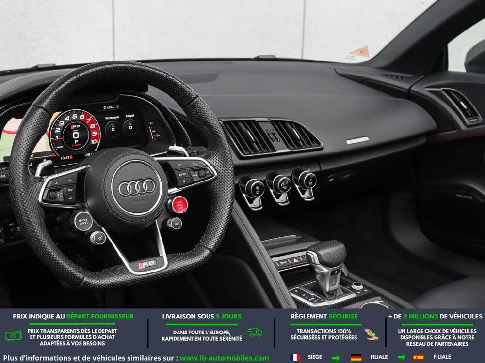 R8 V10 5.2 FSI 540 BVA Quattro 2017 occasion 31850 Beaupuy