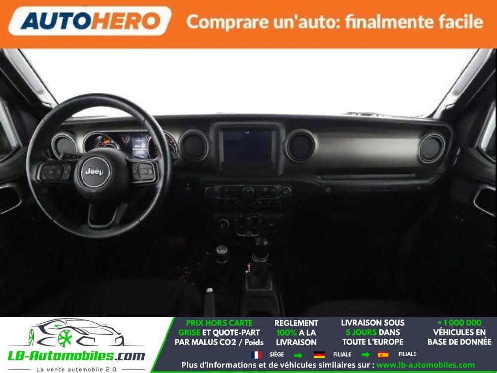 Wrangler 2.8 CRD 200 - BVA 5 Portes 2018 occasion 31850 Beaupuy