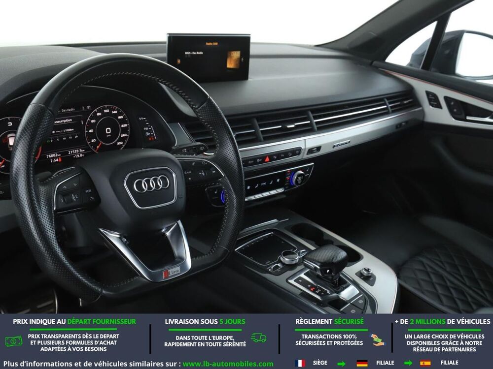 Q7 3.0 V6 TDI 272 BVA Quattro 7pl 2019 occasion 31850 Beaupuy