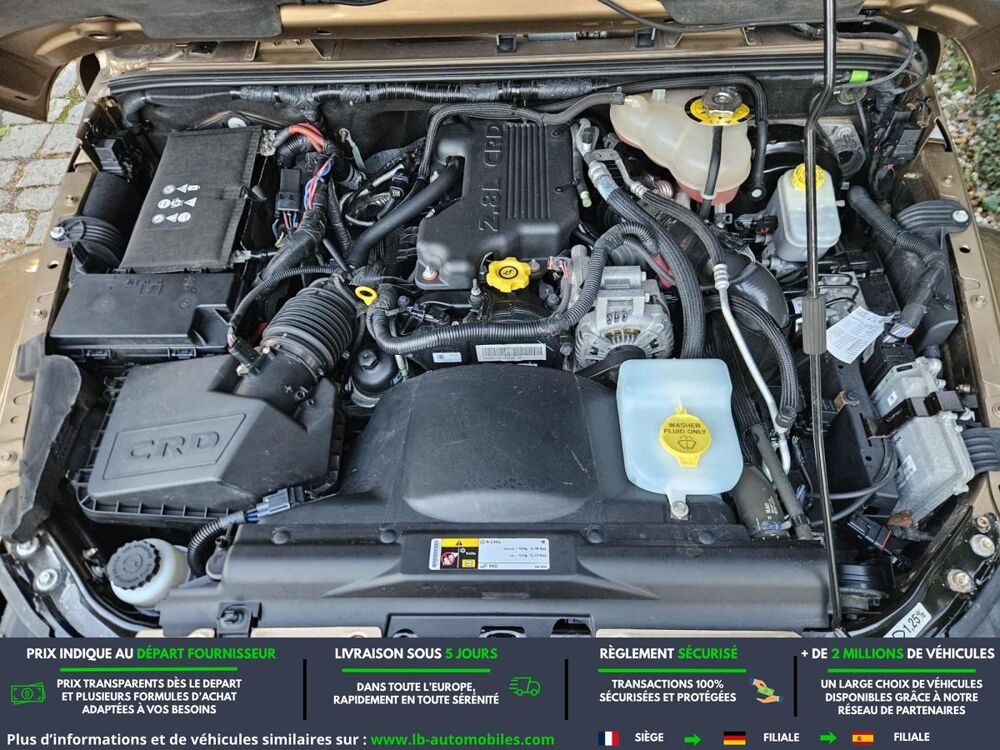 Wrangler 2.8 CRD 200 - BVA 5 Portes 2015 occasion 31850 Beaupuy
