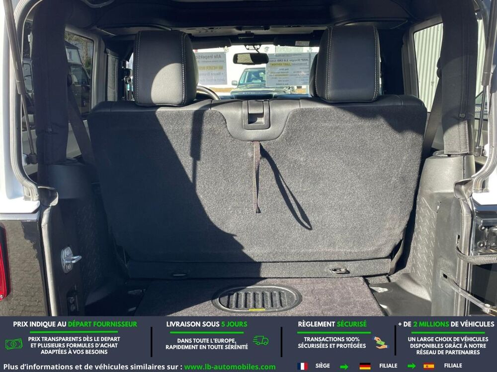 Wrangler 2.8 CRD 200 - BVA 3 Portes 2018 occasion 31850 Beaupuy
