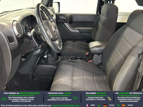 Wrangler 2.8 CRD 200 3 Portes 2013 occasion 31850 Beaupuy