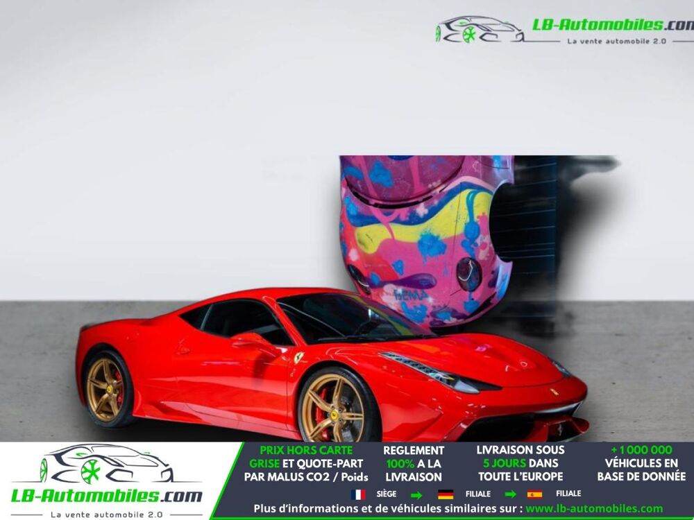 458 4.5 V8 570ch 2015 occasion 31850 Beaupuy