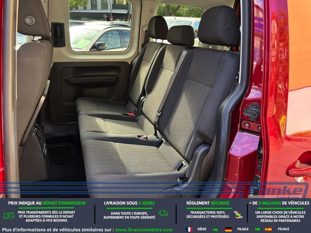 Caddy 1.4 TSI 125 BVA 2016 occasion 31850 Beaupuy