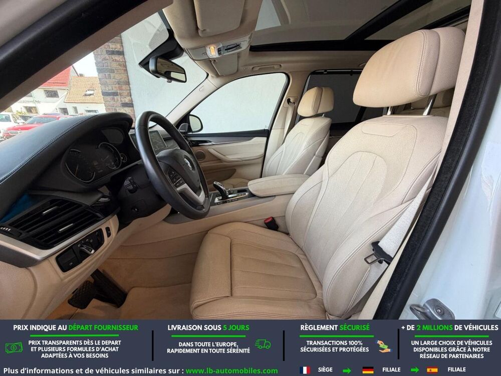 X5 xDrive50i NightVi 7Stz HUD DAPlus B&O Leder 2016 occasion 31850 Beaupuy