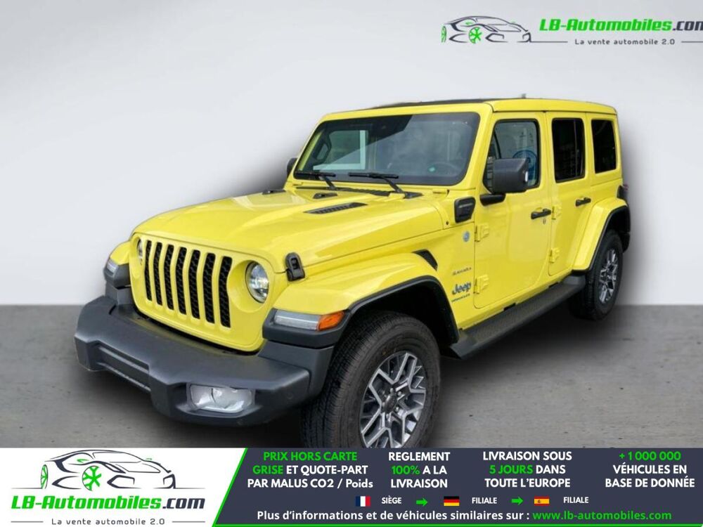 Wrangler Unlimited 4xe 2.0 l T 380 ch 4x4 BVA 2023 occasion 31850 Beaupuy
