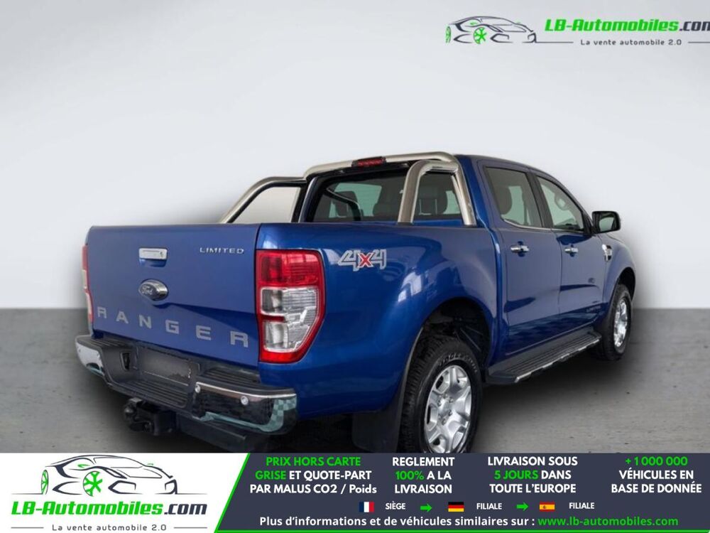 Ranger 2.2 TDCi 160 BVA DOUBLE CABINE 2017 occasion 31850 Beaupuy