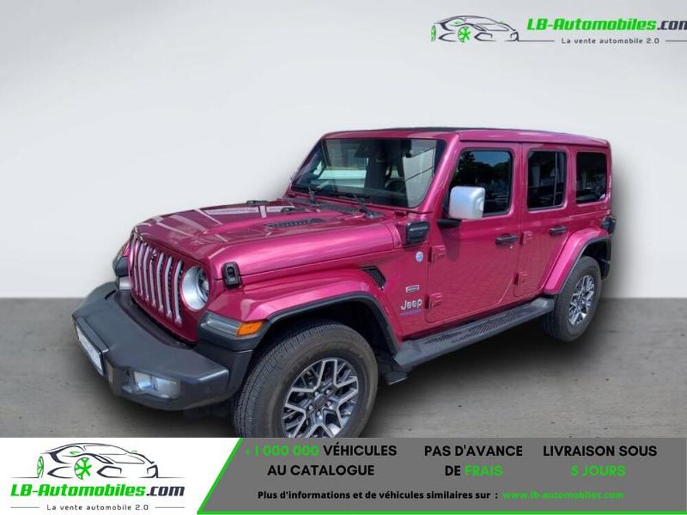 Wrangler Unlimited 4xe 2.0 l T 380 ch 4x4 BVA 2022 occasion 31850 Beaupuy