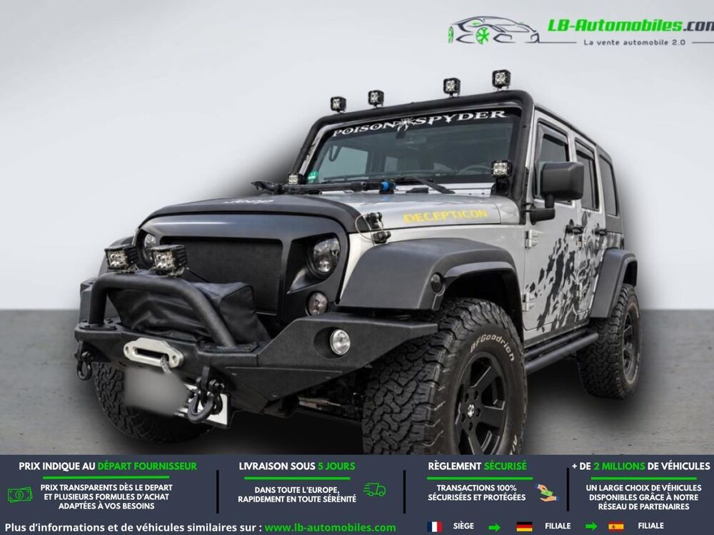 Wrangler 2.8 CRD 200 - BVA 5 Portes 2012 occasion 31850 Beaupuy